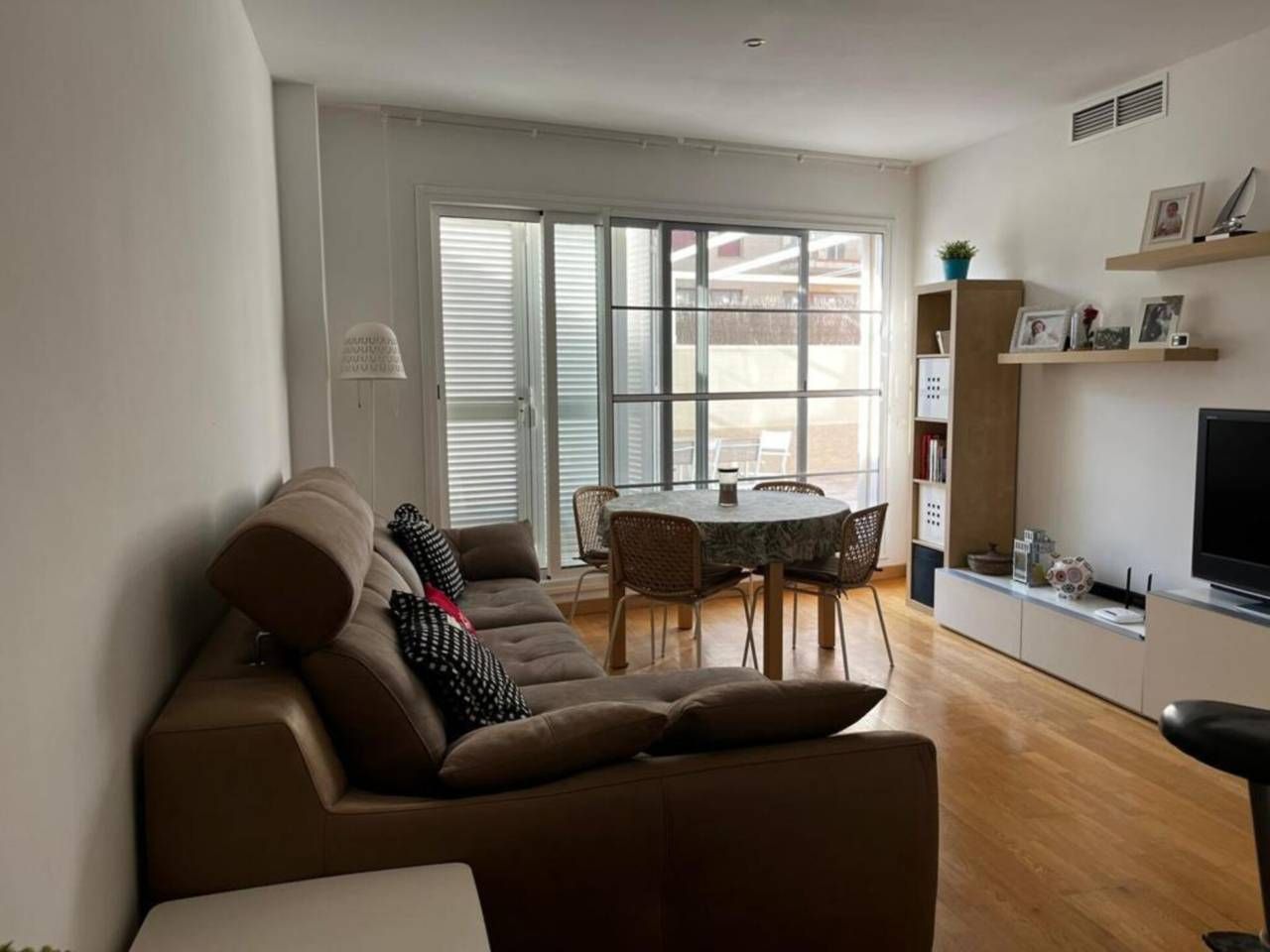 Living room of Flat to rent in Sant Carles de la Ràpita  with Air Conditioner, Heating and Furnished