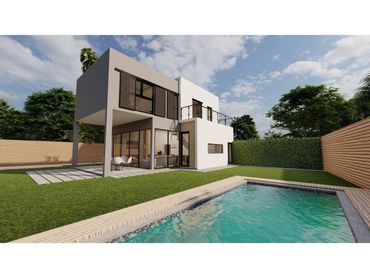 Casa con piscina en venta en Calle Segre