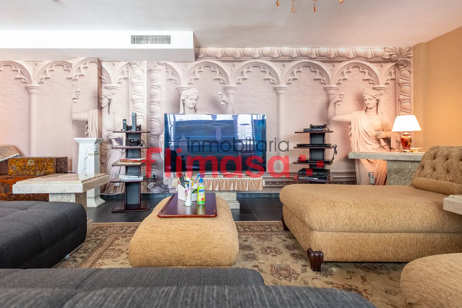 Living room of Houses for sale in Villaviciosa de Odón  with Air Conditioner, Heating and Private garden