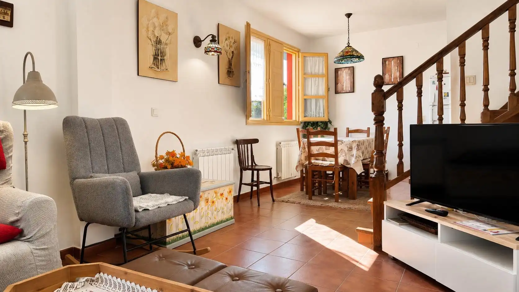 Wohnzimmer von Maisonette zum Verkauf in Comillas (Cantabria) mit Heizung und Alarm