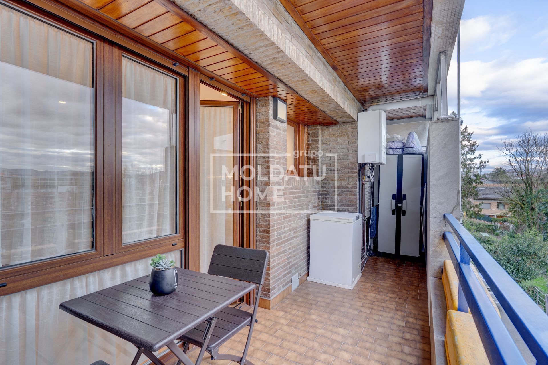Balcony of Flat for sale in Donostia - San Sebastián   with Heating, Terrace and Storage room
