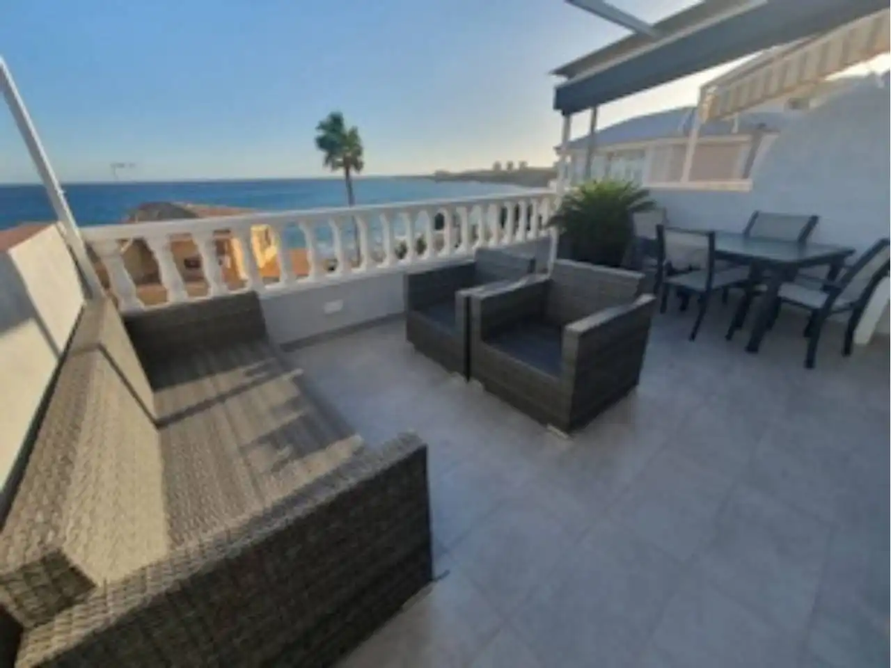 Terrace of Duplexes for sale in Torrevieja  with Air Conditioner, Terrace and Furnished