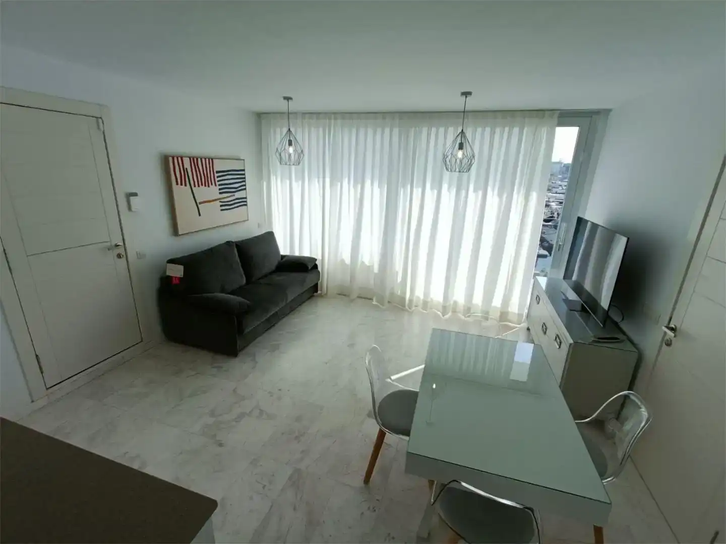 Sala de estar de Piso en venta en Maó - Mahón con Aire acondicionado, Piscina y Amueblado