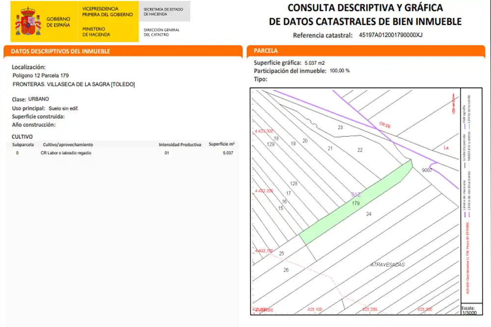Residencial en venta en Villaseca de la Sagra