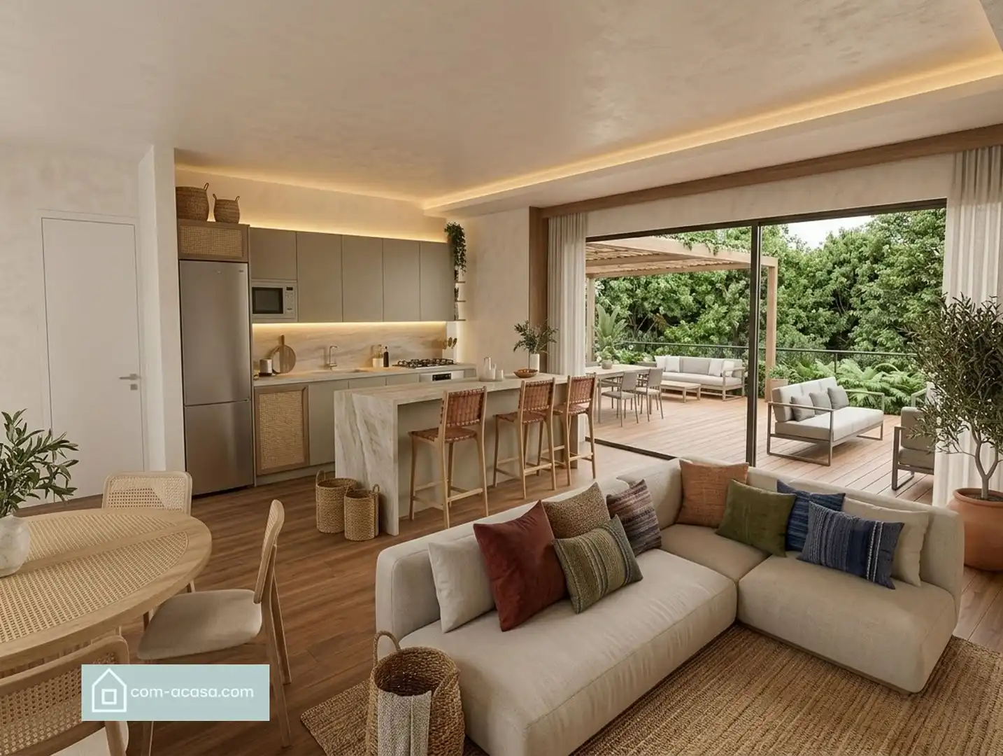 Sala d'estar de Casa o xalet en venda en Calonge i Sant Antoni amb Aire condicionat, Calefacció i Terrassa