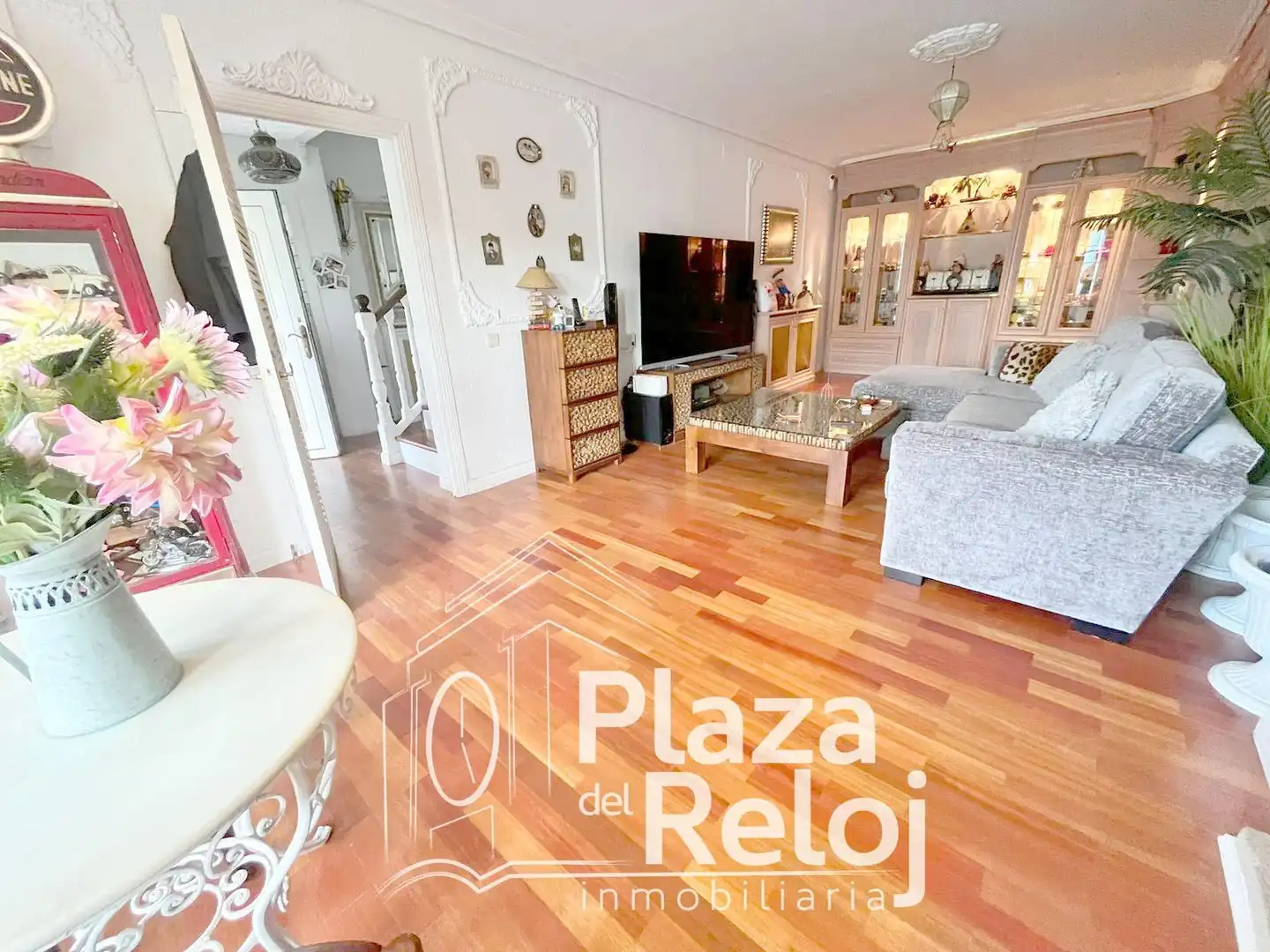 Sala de estar de Casa o chalet en venta en Pepino con Aire acondicionado, Jardín privado y Terraza