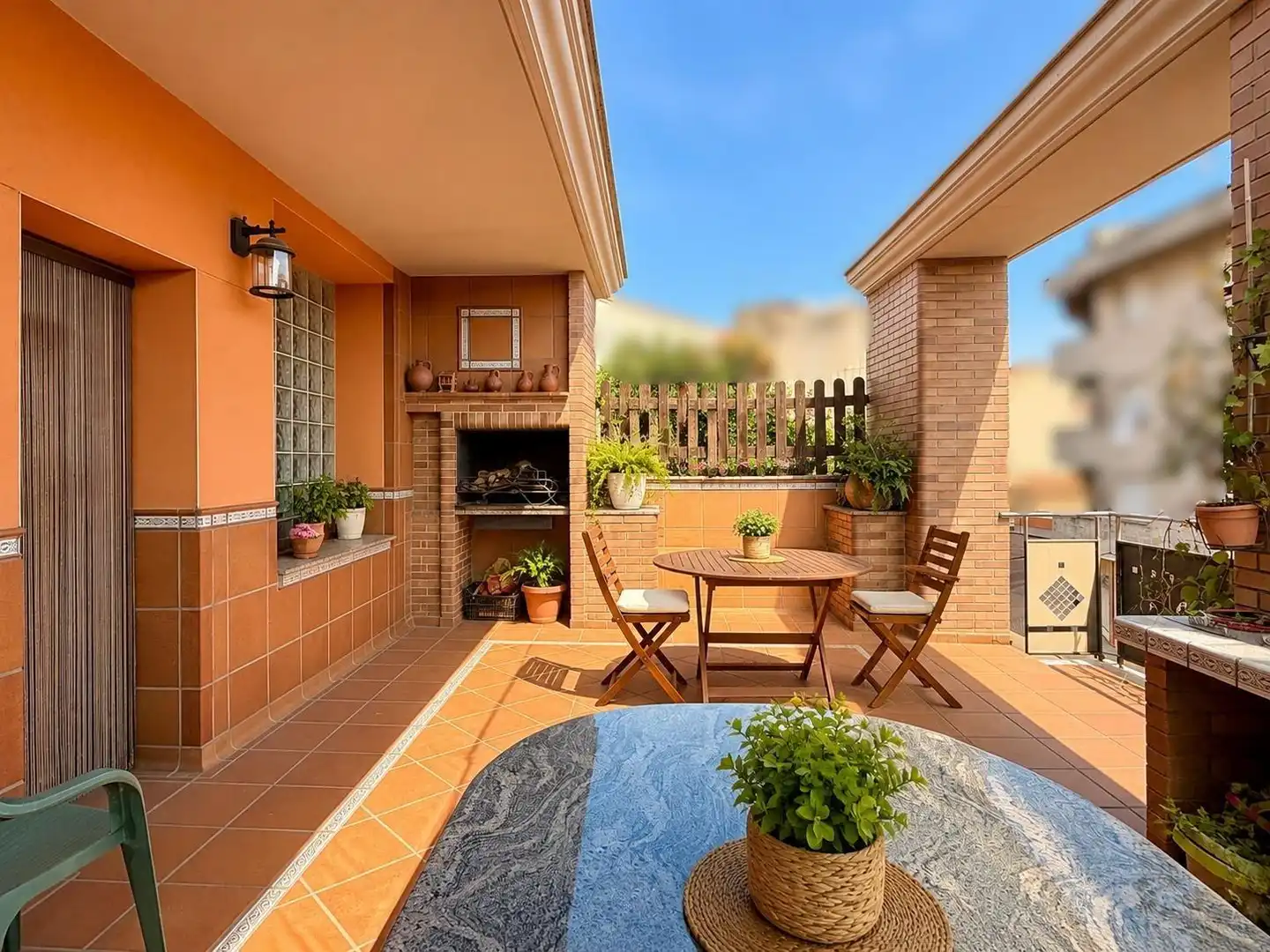 Terrassa de Casa o xalet en venda en Les Franqueses del Vallès amb Calefacció, Terrassa i Balcó
