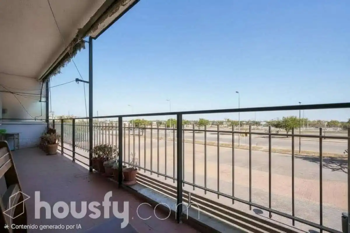 Vista exterior de Piso en venta en Leganés con Calefacción y Terraza