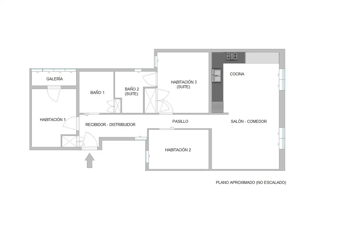 Piso en venta en Barcelona con Aire acondicionado, Calefacción y Parquet