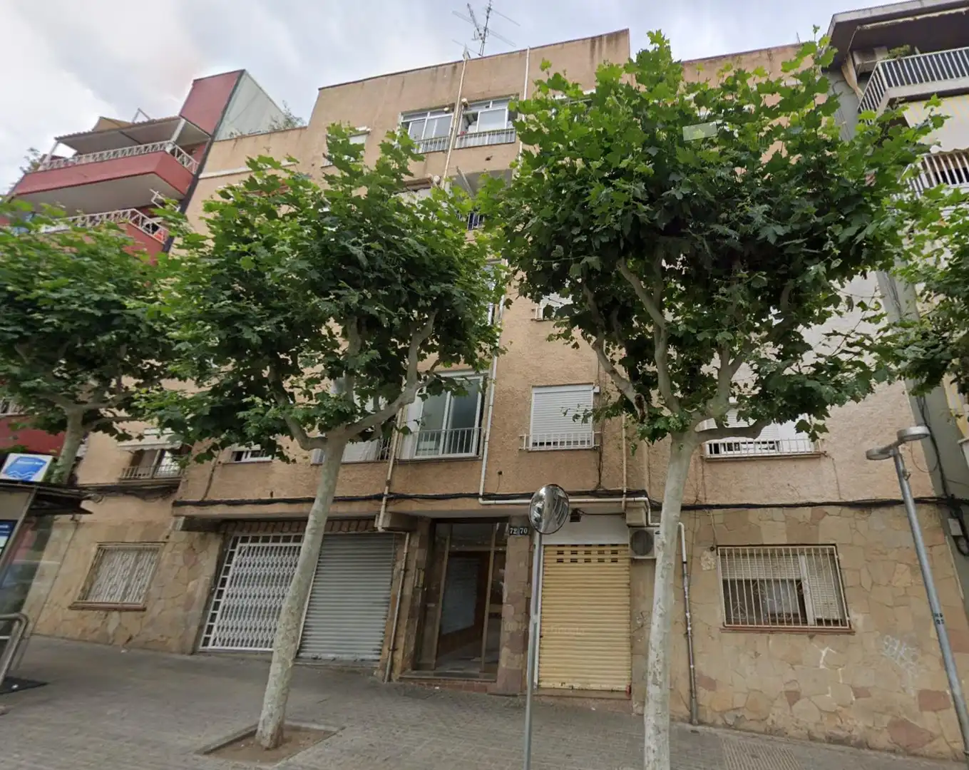 Vista exterior de Piso en venta en Mataró