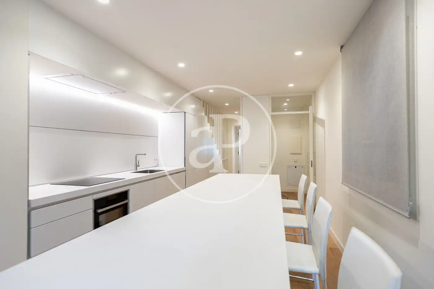 Cuina de Dúplex en venda en Barcelona amb Aire condicionat, Calefacció i Jardí privat