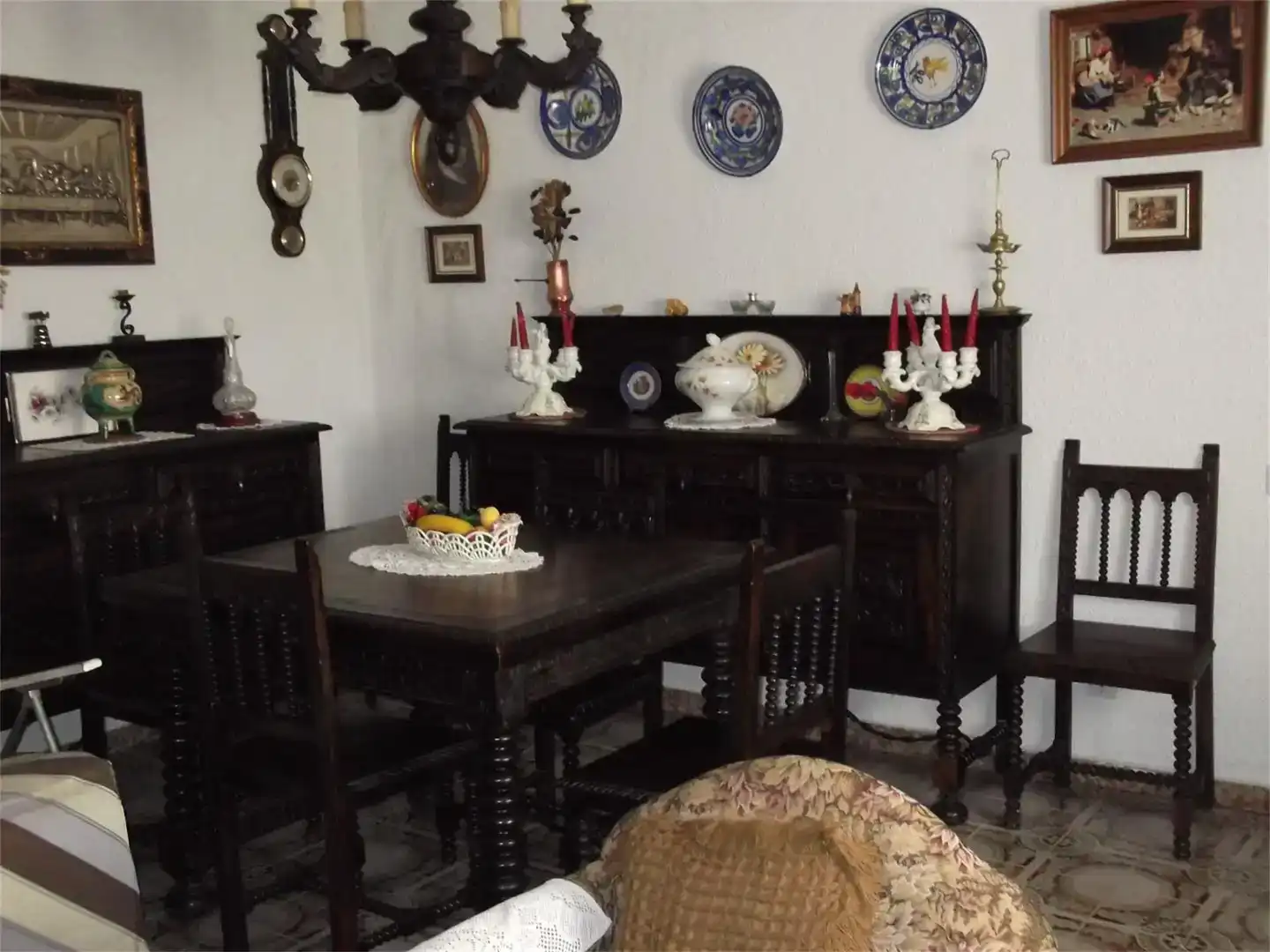 Comedor de Casa o chalet en venta en Trabadelo con Jardín privado, Piscina y Amueblado