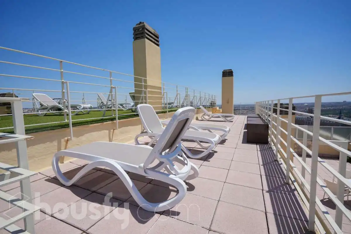 Terrasse von Wohnung zum Verkauf in Madrid mit Klimaanlage, Heizung und Terrasse