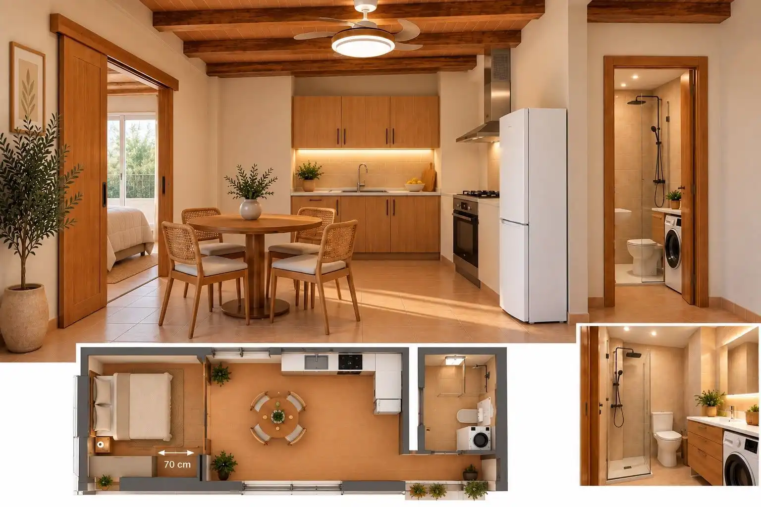 Casa rústica amb jardí de lloguer a Manacor Centre, imagen 2