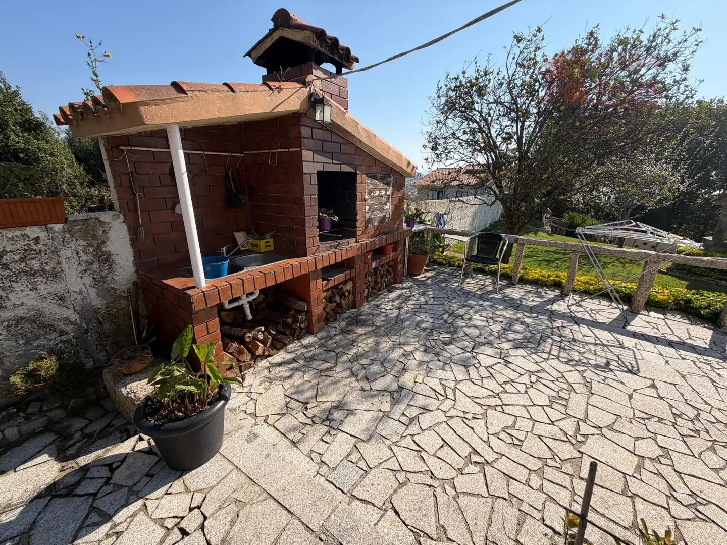 Terraza de Casa o chalet en venta en Moaña con Calefacción, Terraza y Trastero