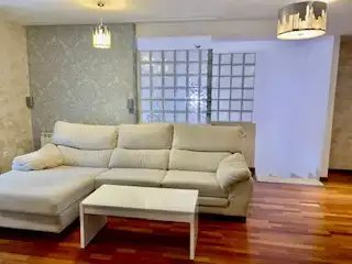 Living room of Apartments for rent in León Capital   with Heating, Parquet flooring and Terrace