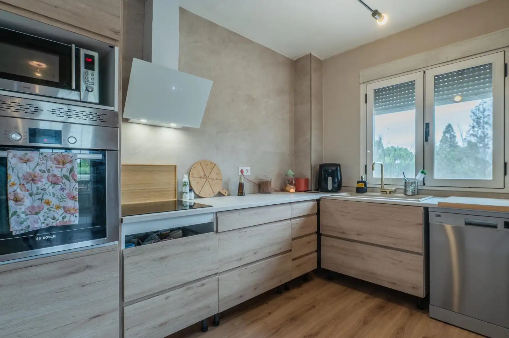 Cocina de Casa o chalet en venta en Yeles con Aire acondicionado, Calefacción y Jardín privado