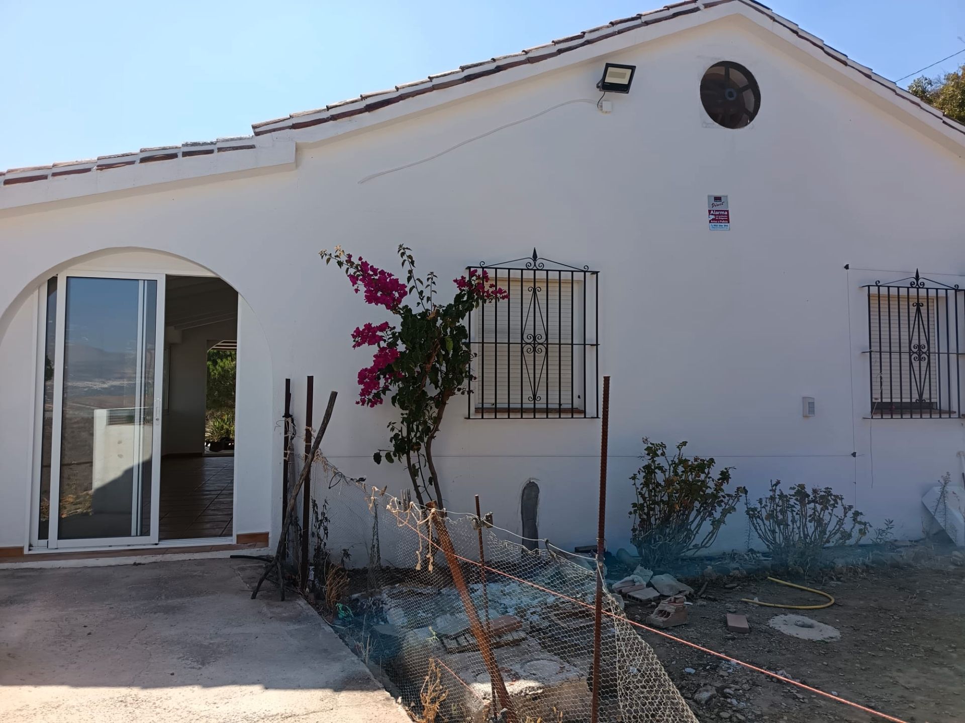 Exterior view of Country house to rent in Comares  with Oven, Washing machine and Pets allowed