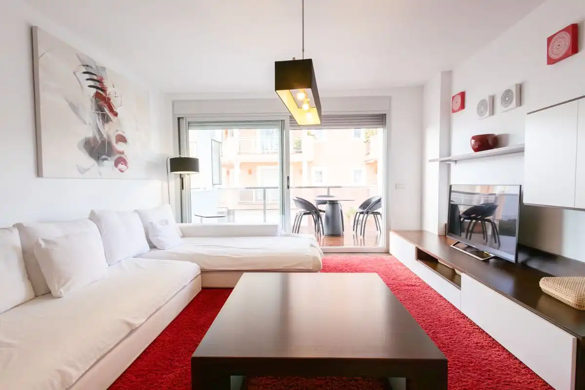 Sala de estar de Piso en venta en Eivissa con Aire acondicionado, Calefacción y Terraza