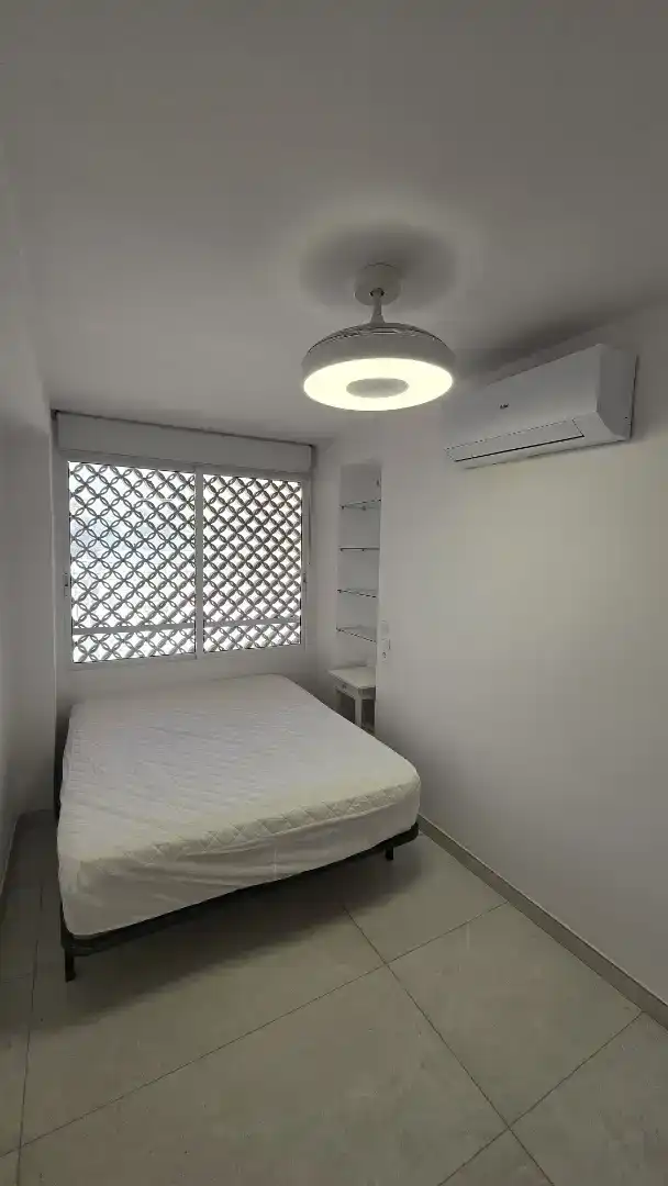 Bedroom of Flat for rent in El Campello  with Air Conditioner, Private garden and Swimming Pool