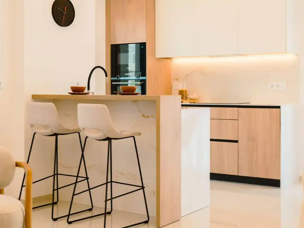 Kitchen of Apartments for sale in Rojales  with Air Conditioner, Private garden and Community pool