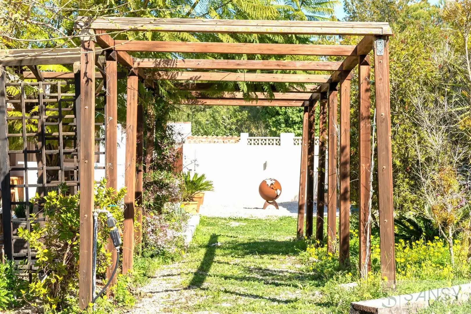 Garden of Houses for sale in Jávea / Xàbia  with Air Conditioner, Heating and Storage room