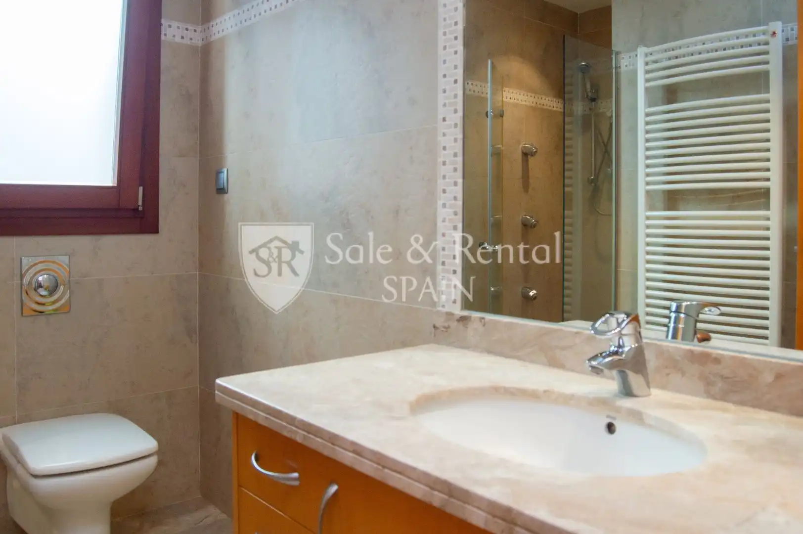 Bathroom of Houses for sale in Blanes  with Air Conditioner, Heating and Private garden