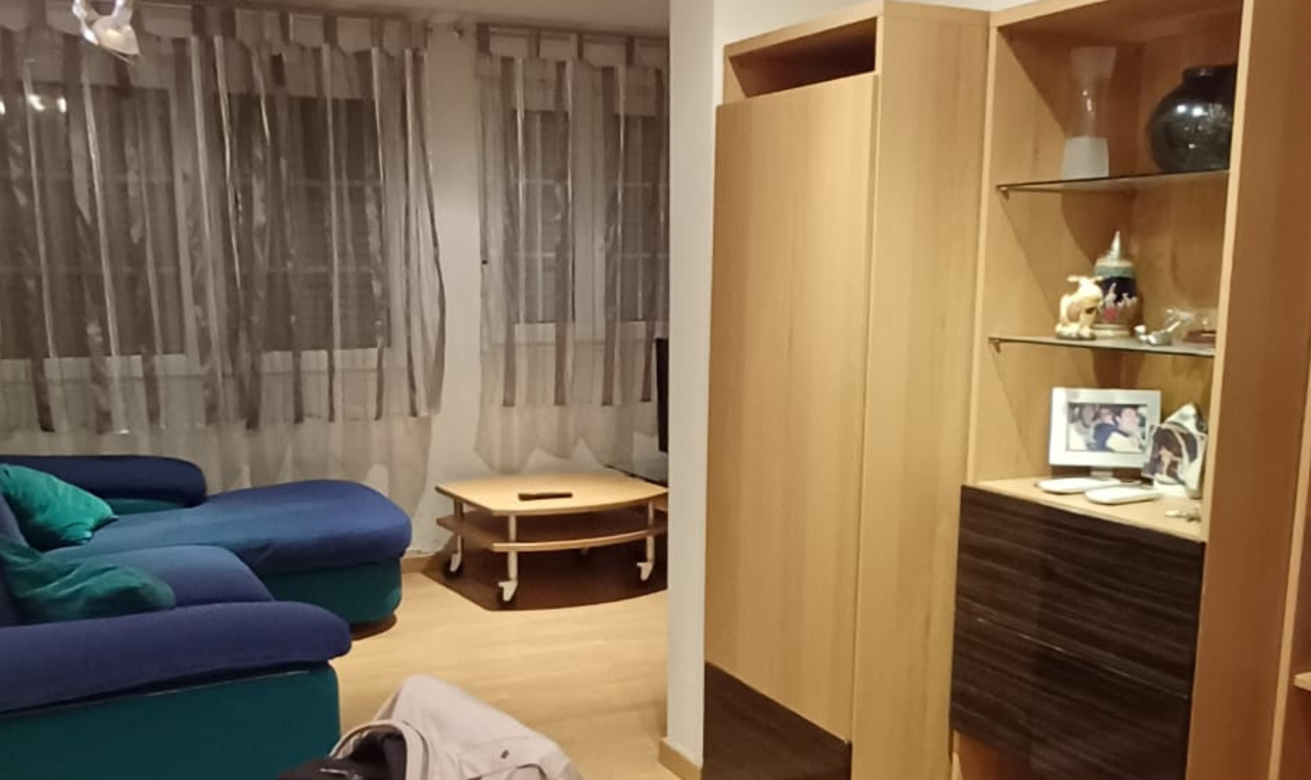 Sala de estar de Piso en venta en  Madrid Capital con Aire acondicionado