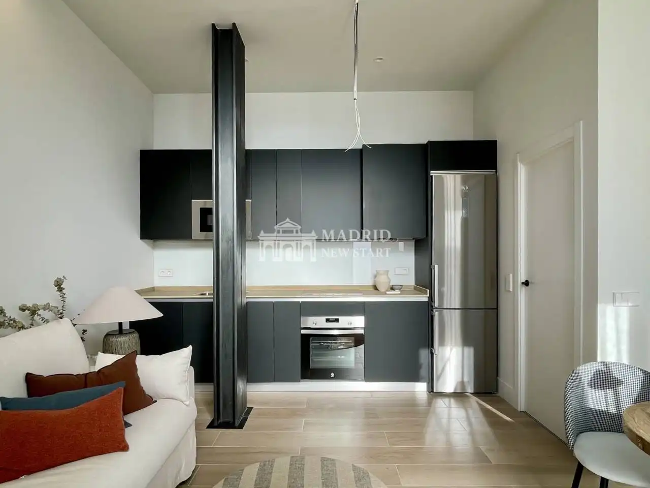 Cocina de Loft de alquiler en Madrid con Aire acondicionado, Calefacción y Amueblado