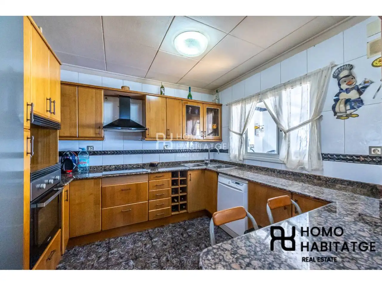 Kitchen of Flat for sale in Barberà del Vallès  with Heating, Parquet flooring and Terrace
