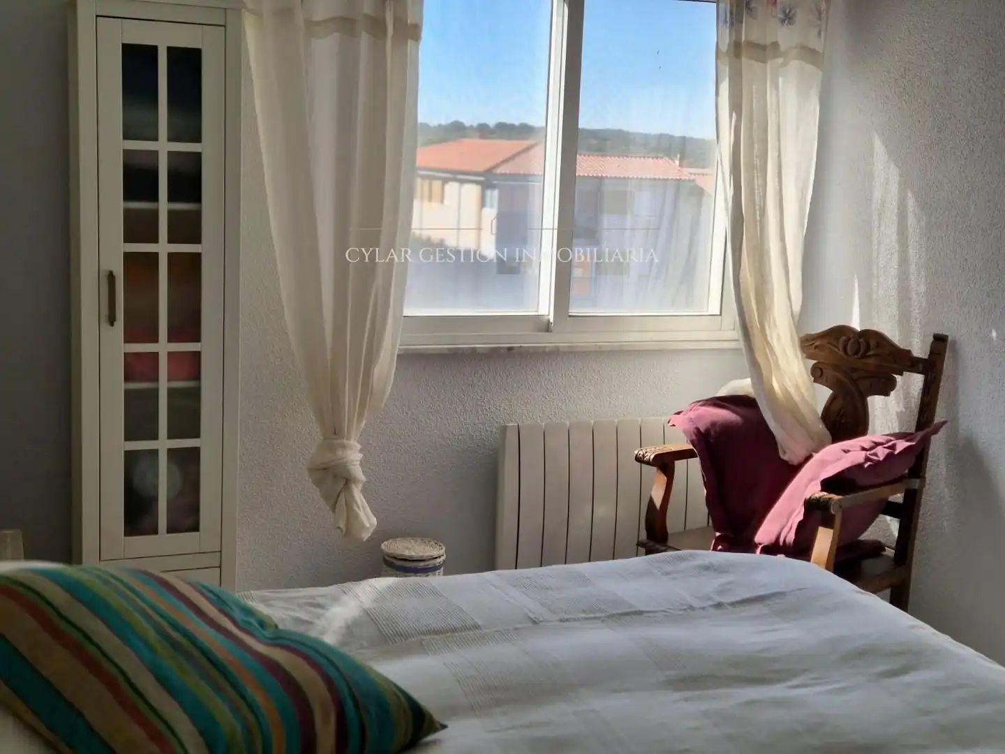 Schlafzimmer von Wohnung zum Verkauf in Terradillos mit Heizung, Parkett und Terrasse
