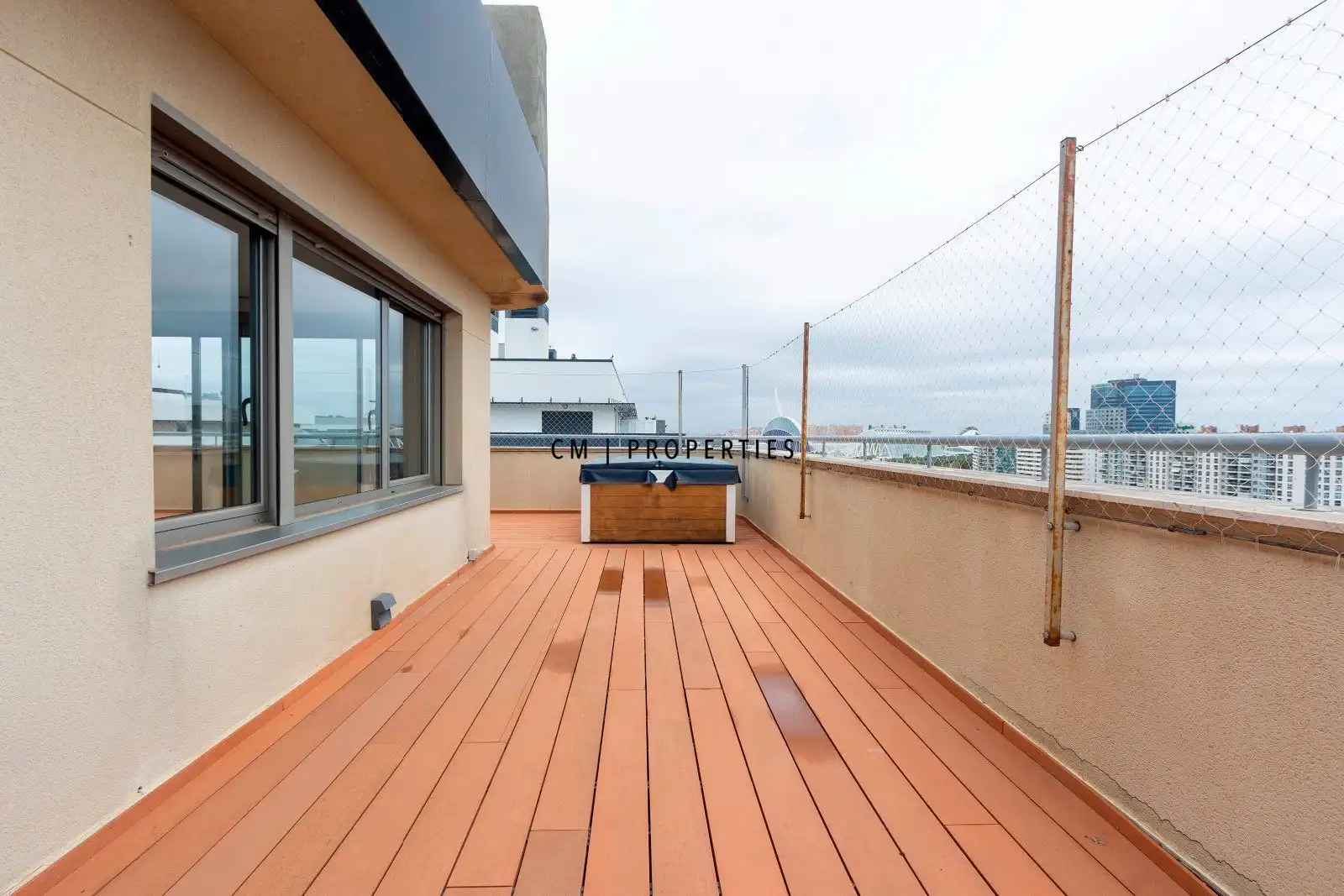 Terrace of Duplexes for sale in Valencia  with Air Conditioner, Heating and Parquet flooring