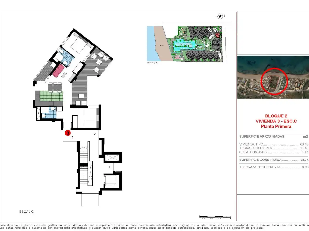 Appartement compact avec piscine à vendre à Las Marinas / Les Marines, imagen 43