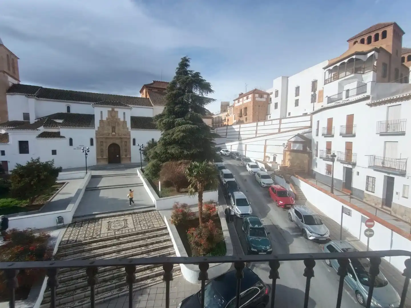 Vista exterior de Piso en venta en Guadix con Amueblado