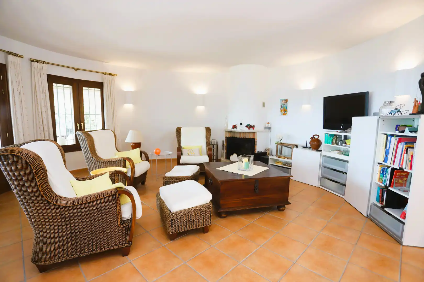 Living room of Houses for sale in El Ràfol d'Almúnia  with Heating, Private garden and Terrace