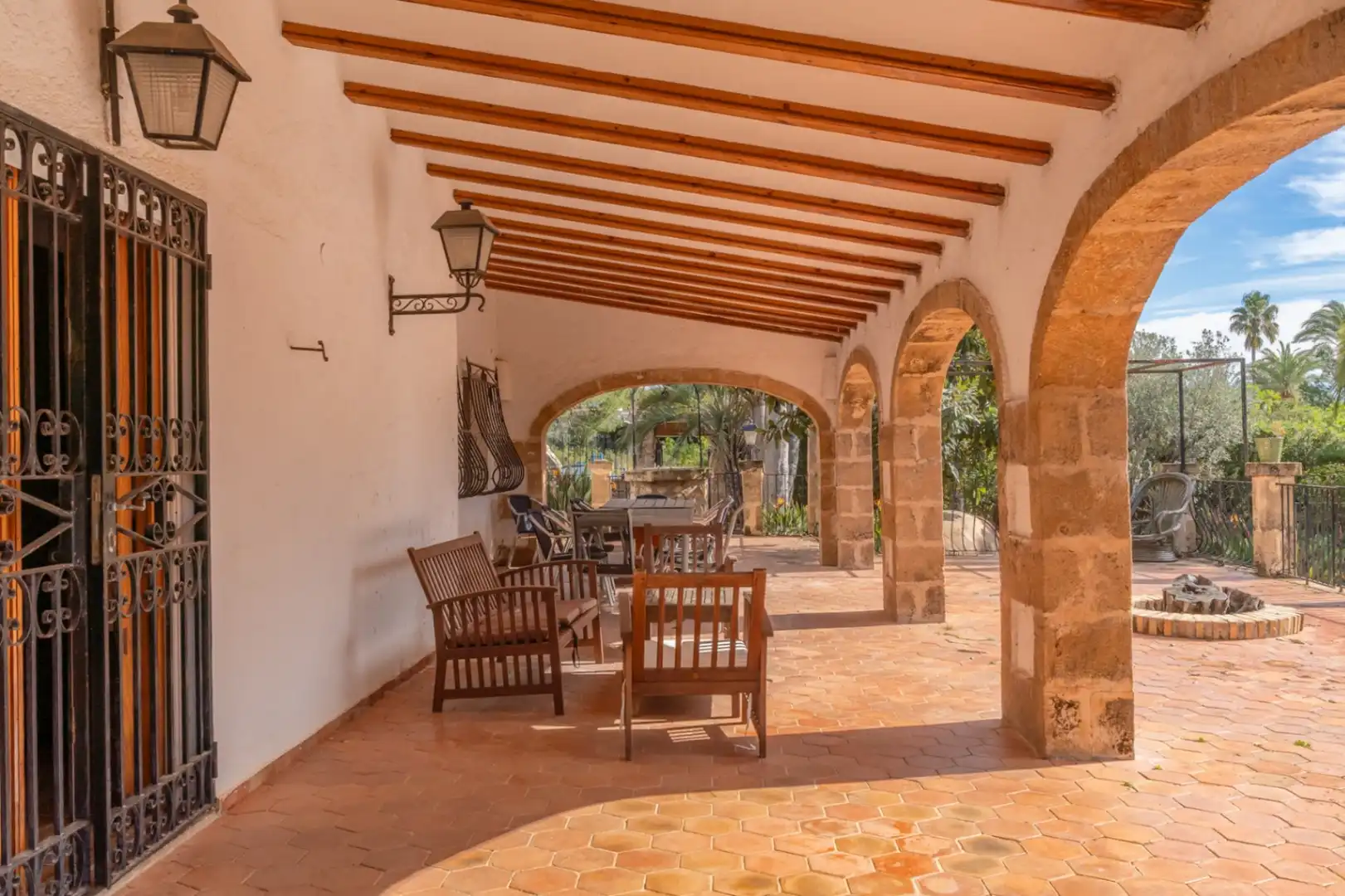 Terrace of Houses for sale in Jávea / Xàbia  with Air Conditioner, Heating and Private garden