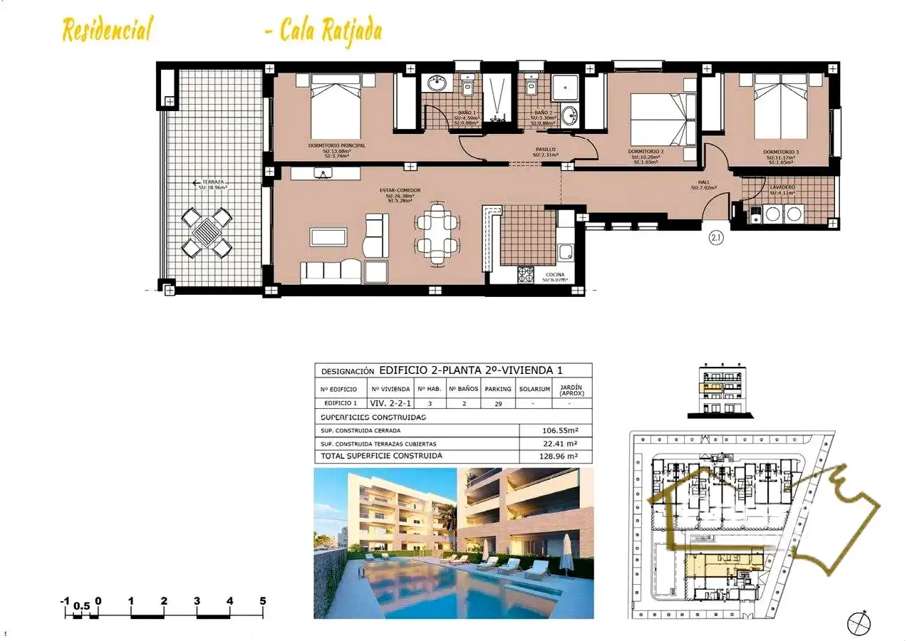 Flat for sale in Capdepera  with Air Conditioner, Private garden and Storage room