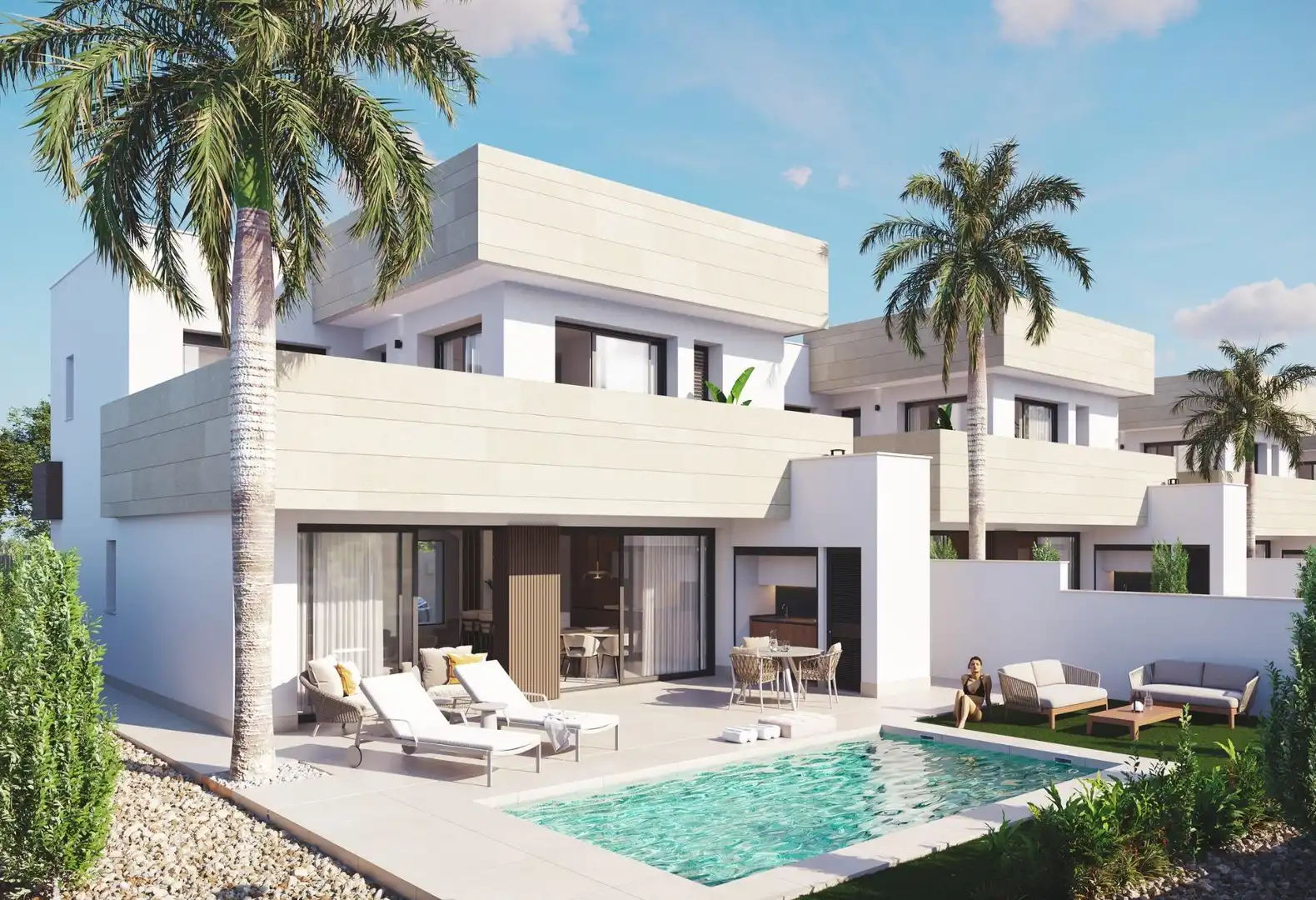 Villa avec piscine à vendre à Santiago de la Ribera