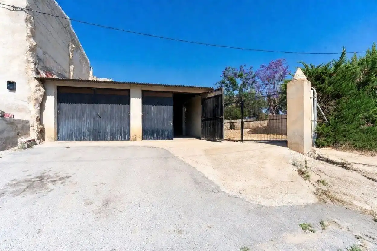 Vista exterior de Finca rústica en venta en Abarán con Terraza y Amueblado