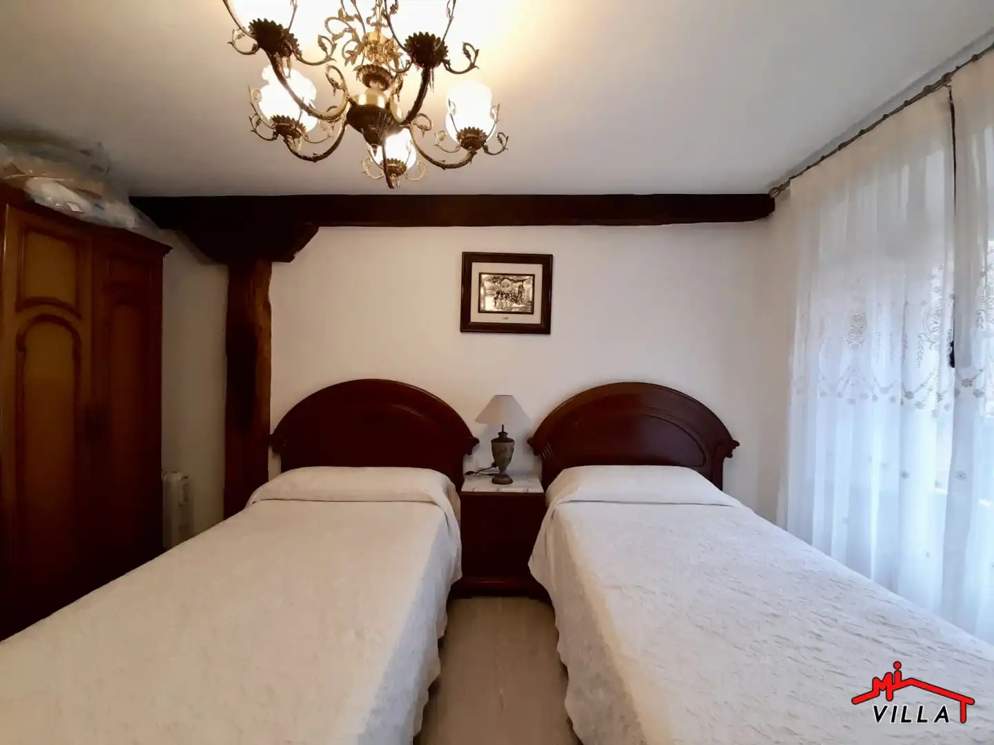 Bedroom of Flat for rent in Limpias  with Terrace and Furnished