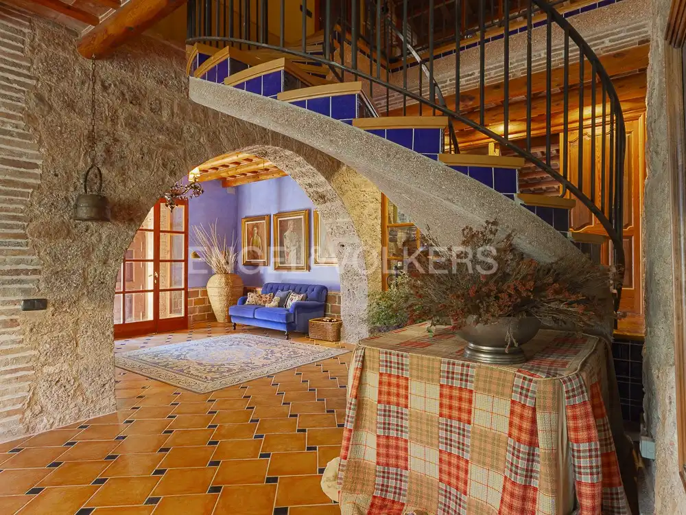 Country house zur Miete in El Bruc mit Klimaanlage, Heizung und Privatgarten