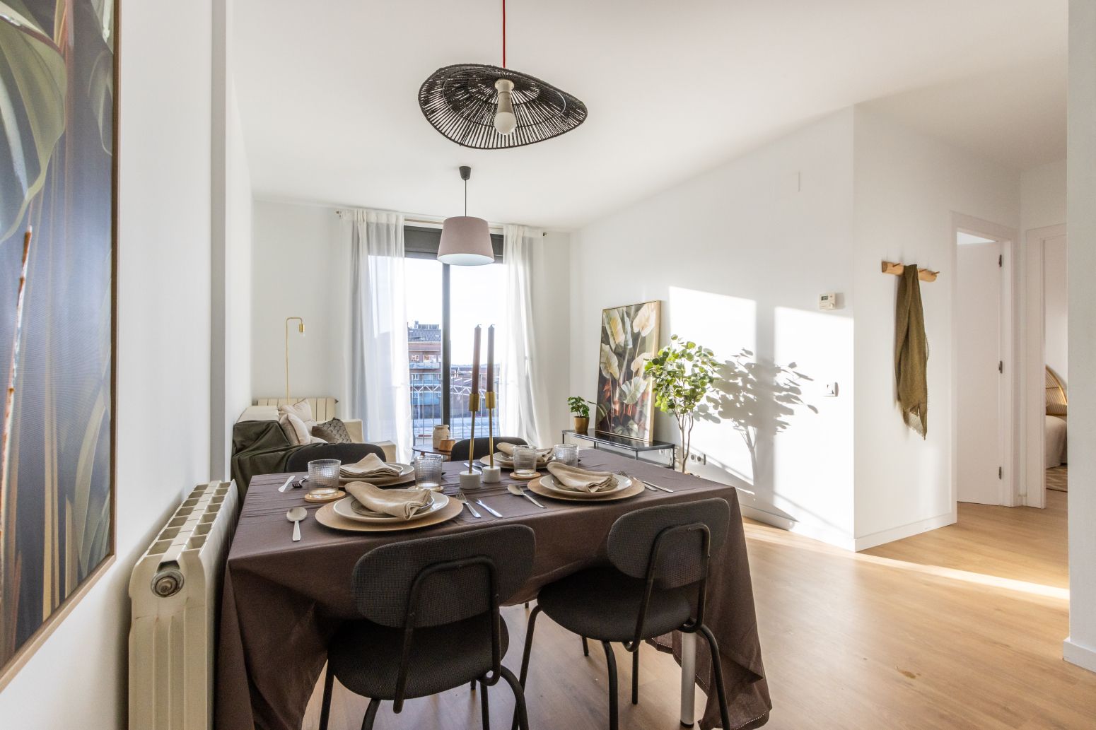 Menjador de Pis en venda en Terrassa amb Calefacció i Parquet