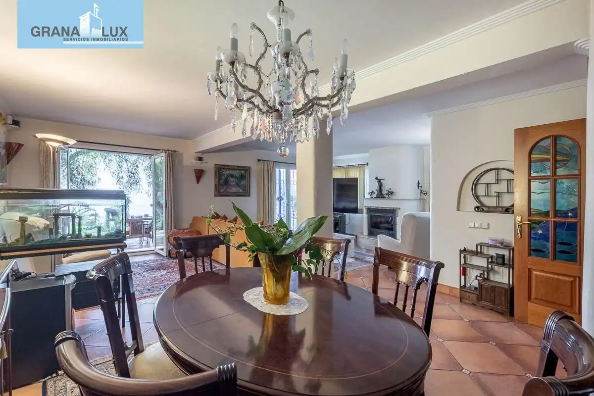 Dining room of Houses for sale in Almuñécar  with Air Conditioner, Heating and Private garden