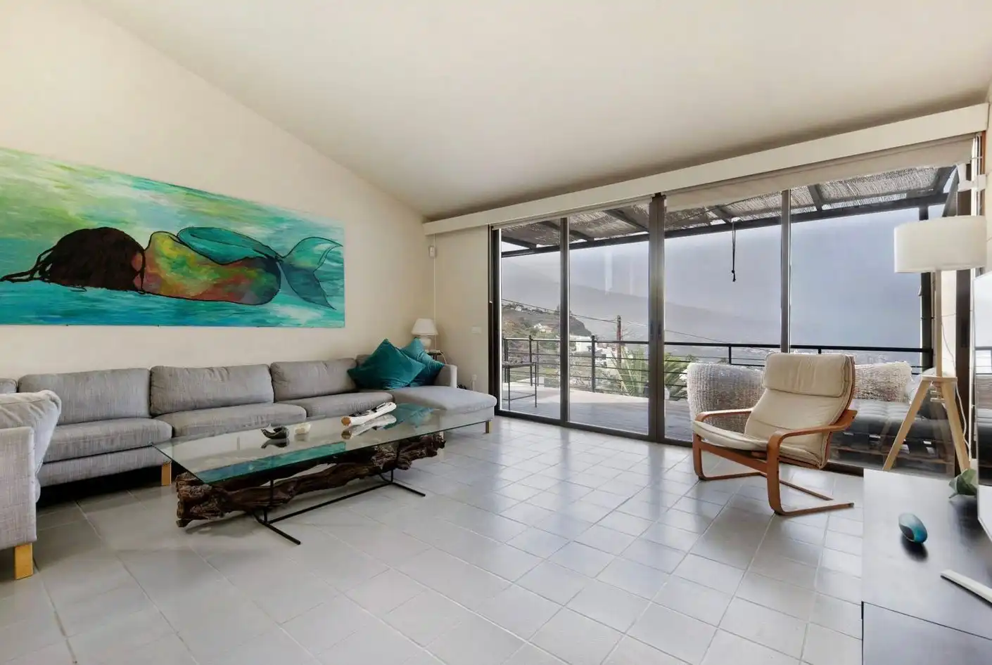 Living room of Detached homes for sale in Santa Úrsula  with Private garden, Terrace and Swimming Pool