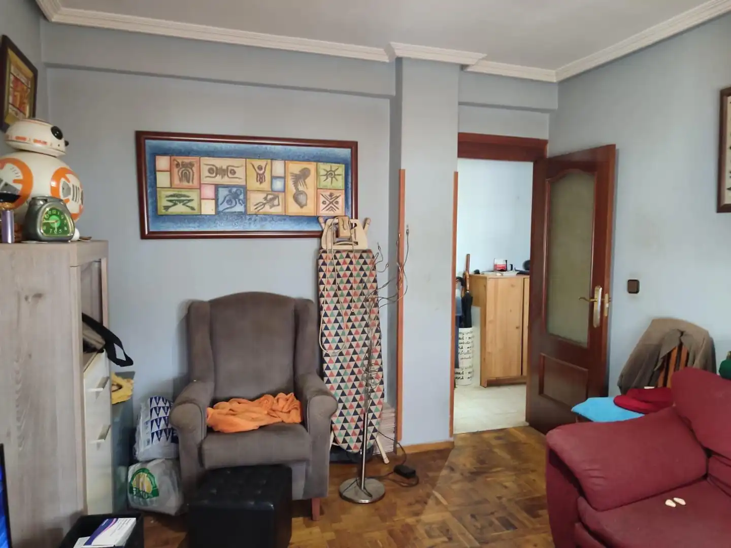 Sala d'estar de Pis en venda en Oviedo  amb Calefacció i Traster
