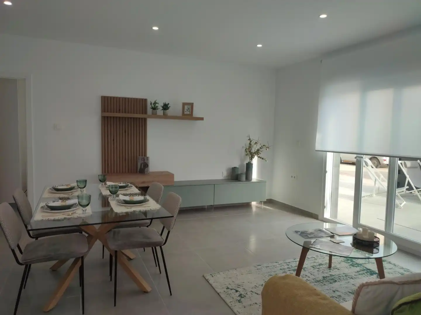 Sala de estar de Casa o chalet en venta en Torre-Pacheco con Jardín privado, Terraza y Piscina