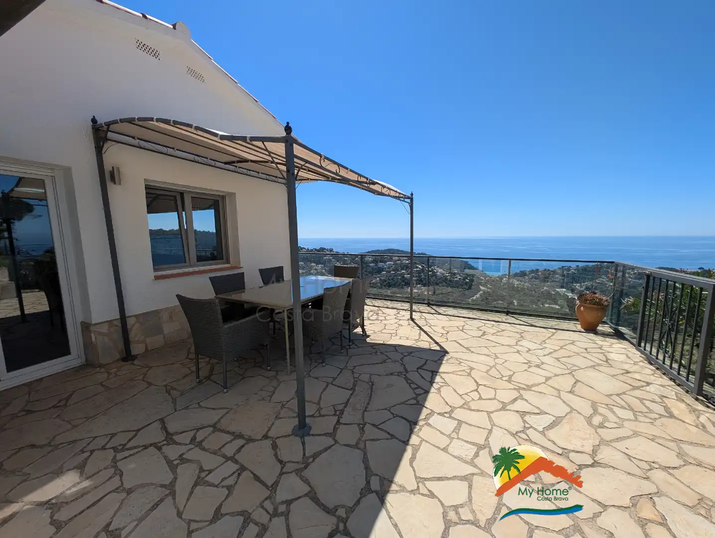Terraza de Casa o chalet en venta en Lloret de Mar con Aire acondicionado, Calefacción y Jardín privado