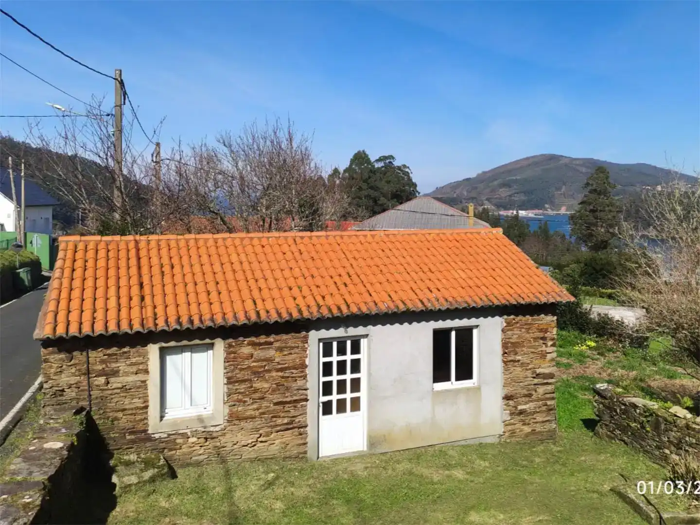 Vista exterior de Finca rústica en venda en Valdoviño, A Coruña