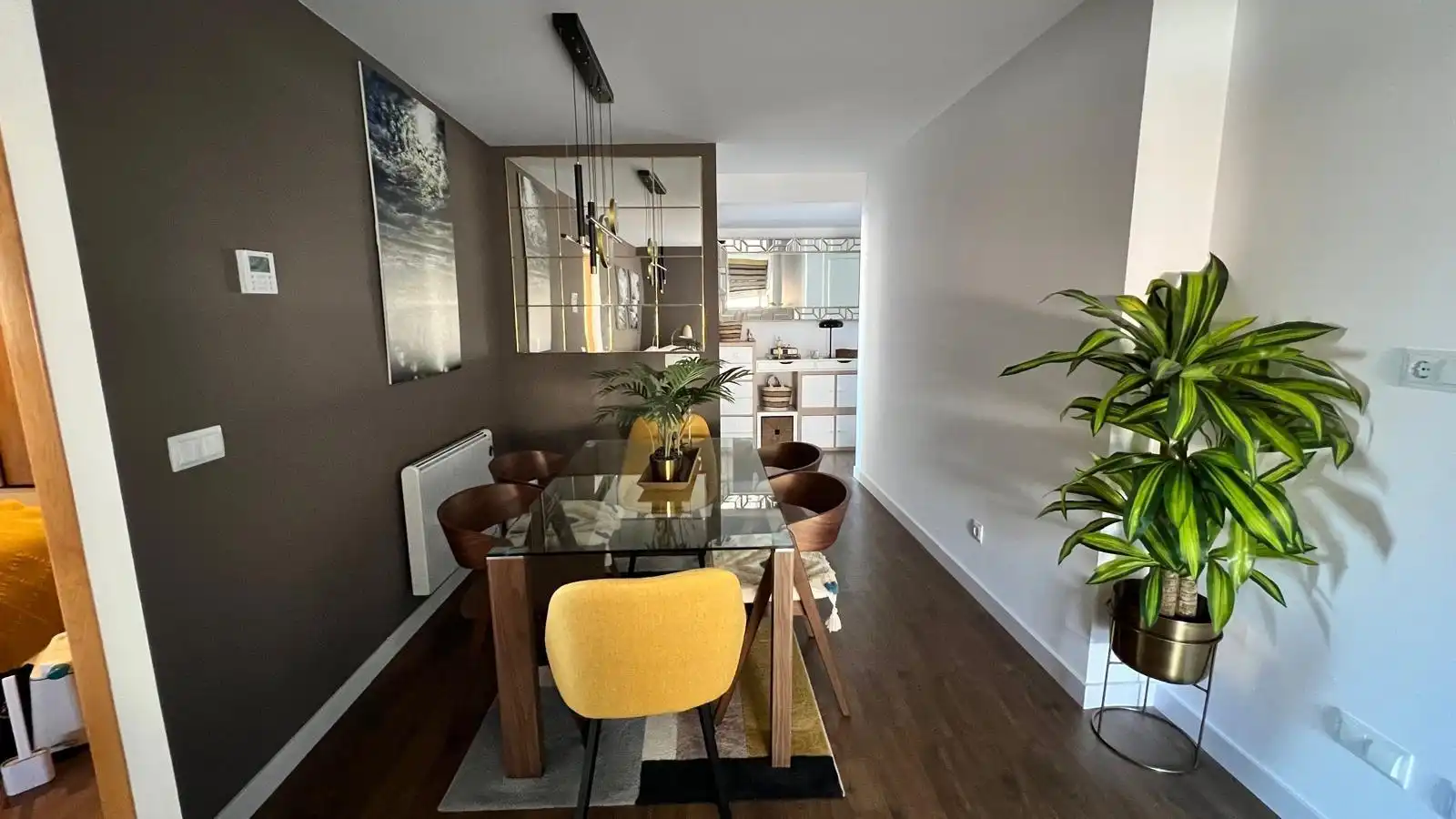 Dining room of Flat for rent in Águilas  with Air Conditioner, Terrace and Furnished