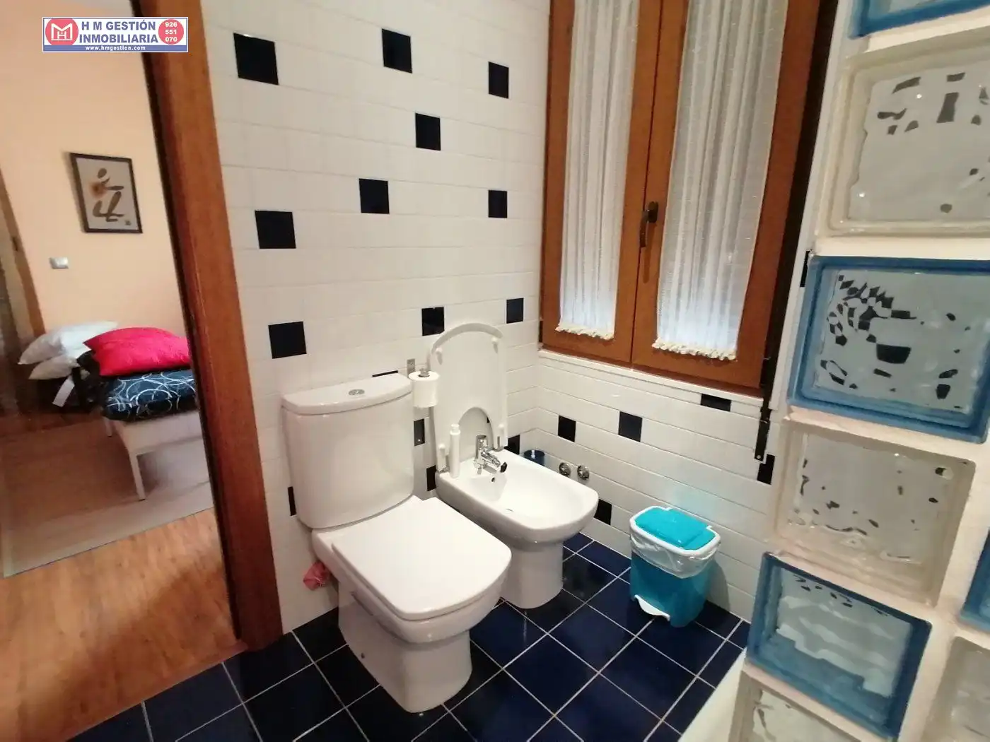 Badezimmer von Country house zum Verkauf in Alcázar de San Juan mit Privatgarten, Schwimmbad und Möbliert